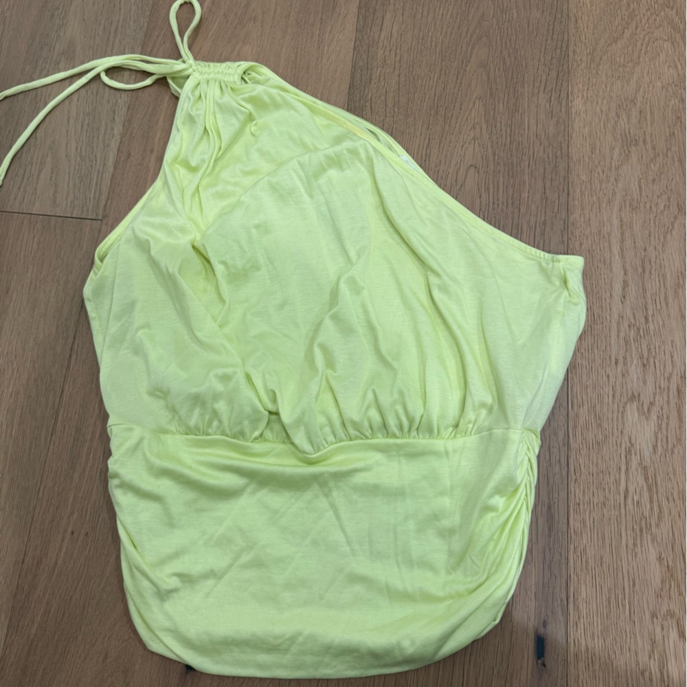 Anthropologie Light Yellow Top